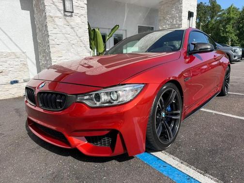 Orange 2016 BMW M4 Base
