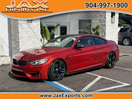 Orange 2016 BMW M4 Base