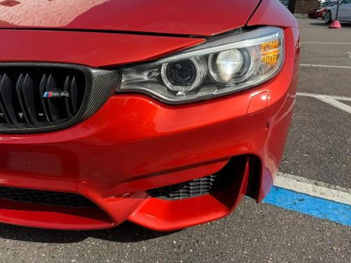 Orange 2016 BMW M4 Base