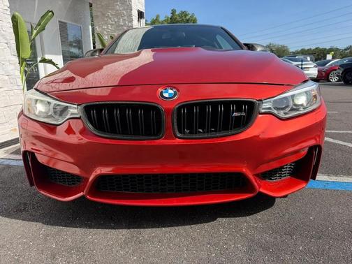 Orange 2016 BMW M4 Base