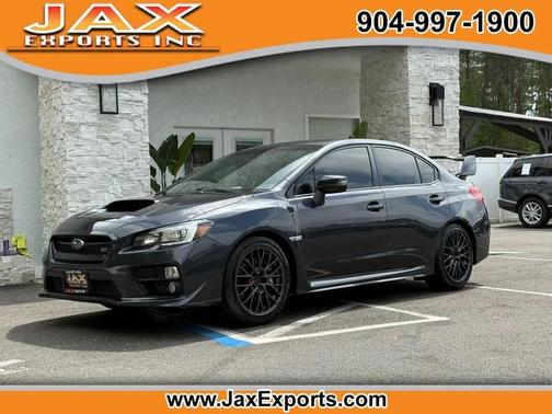 Gray 2015 Subaru WRX STI Base
