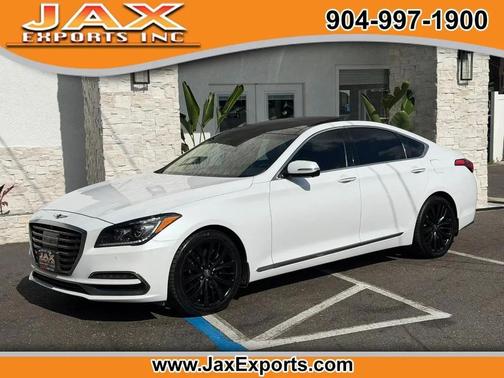 White 2019 Genesis G80 5.0 Ultimate