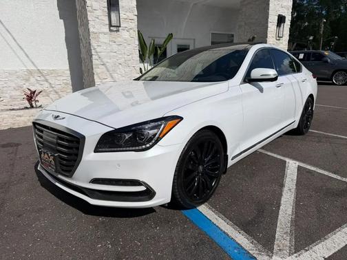 White 2019 Genesis G80 5.0 Ultimate