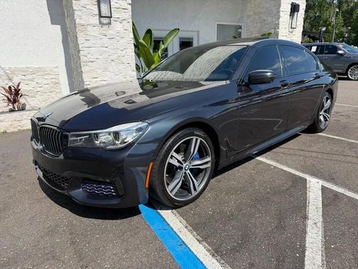 Gray 2017 BMW 740 740i Sedan
