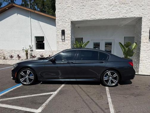 Gray 2017 BMW 740 740i Sedan