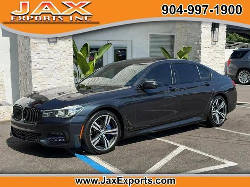 Gray 2017 BMW 740 740i Sedan