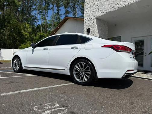 White 2015 Hyundai Genesis 3.8