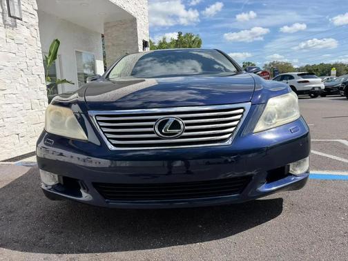 Blue 2012 Lexus LS 460 Base