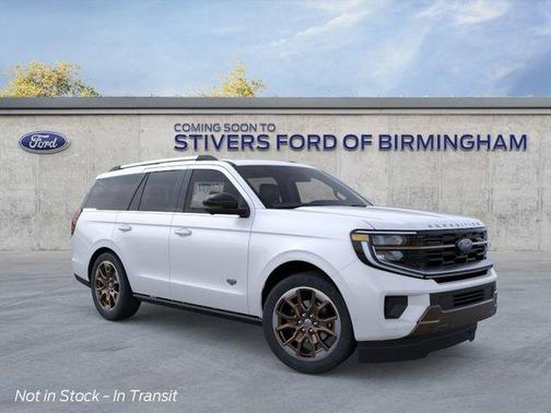 Star White Metallic Tri-Coat 2026 Ford Expedition King Ranch
