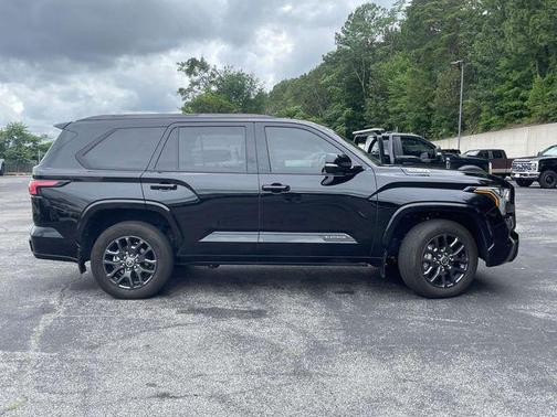 Midnight Black Metallic 2023 Toyota Sequoia Platinum