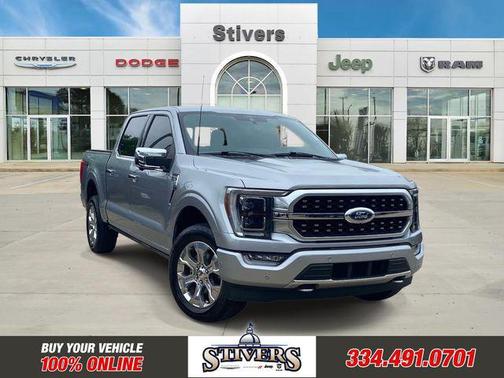 Iconic Silver Metallic 2022 Ford F-150 Platinum