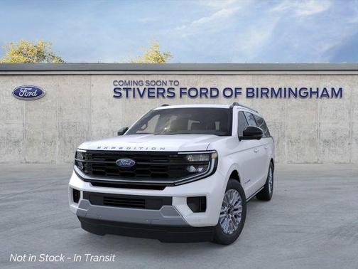Star White Metallic Tri-Coat 2026 Ford Expedition Max Platinum