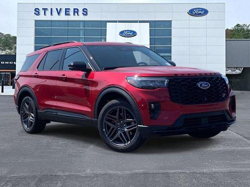 Rapid Red Metallic Tinted Clearcoat 2026 Ford Explorer ST