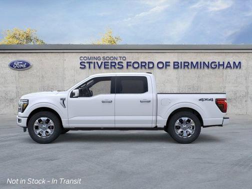 Star White Metallic Tri-Coat 2026 Ford F-150 Platinum