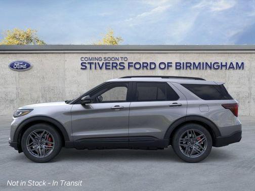 Carbonized Gray Metallic 2026 Ford Explorer ST-Line