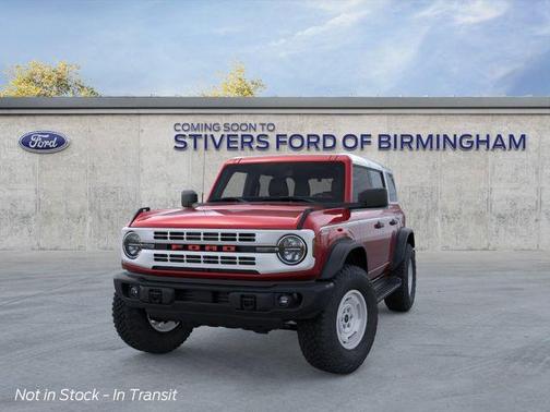 Ruby Red Metallic Tinted Clearcoat 2026 Ford Bronco Heritage Edition