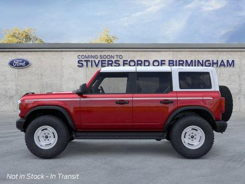 Ruby Red Metallic Tinted Clearcoat 2026 Ford Bronco Heritage Edition