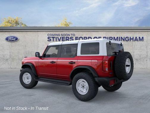 Ruby Red Metallic Tinted Clearcoat 2026 Ford Bronco Heritage Edition