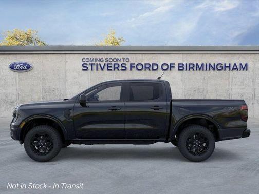 Shadow Black 2026 Ford Ranger XLT