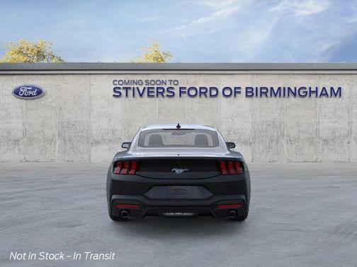 Shadow Black 2026 Ford Mustang EcoBoost
