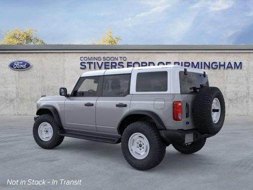 Avalanche Gray 2026 Ford Bronco Heritage Edition