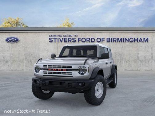 Avalanche Gray 2026 Ford Bronco Heritage Edition