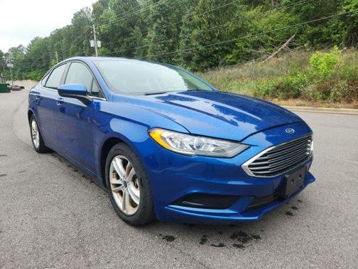 Lightning Blue 2018 Ford Fusion SE