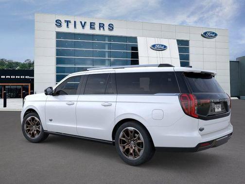 Star White Metallic Tri-Coat 2026 Ford Expedition Max King Ranch