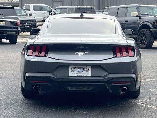 Carbonized Gray Metallic 2025 Ford Mustang EcoBoost