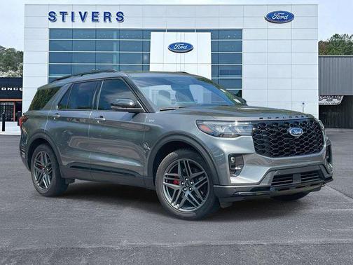 Carbonized Gray Metallic 2026 Ford Explorer ST-Line