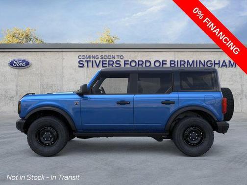 Velocity Blue Metallic 2026 Ford Bronco Big Bend