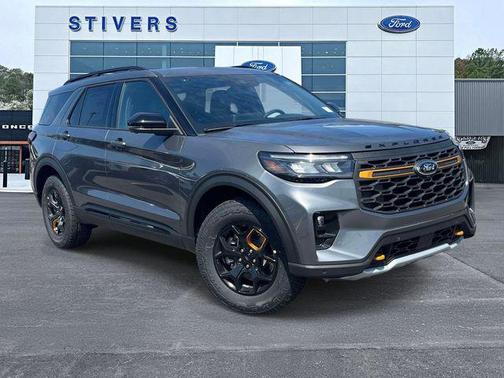 Carbonized Gray Metallic 2026 Ford Explorer Tremor