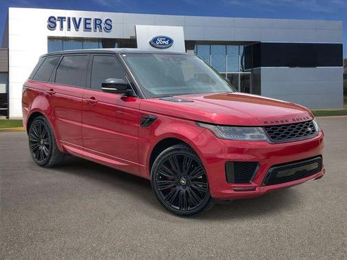 Red 2019 Land Rover Range Rover Sport Supercharged Dynamic