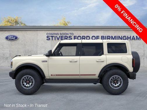 Wimbledon White 2026 Ford Bronco Outer Banks