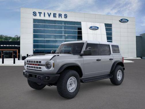 Avalanche Gray 2026 Ford Bronco Heritage Edition