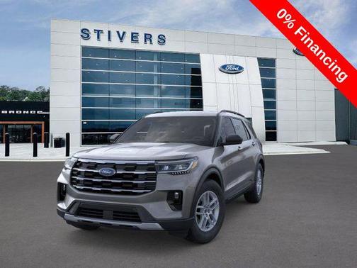 Gray Metallic 2026 Ford Explorer Active w/200A Pkg