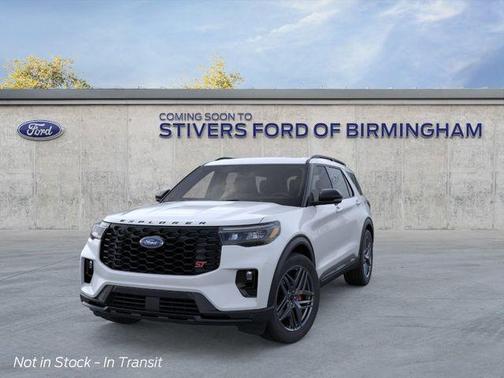 Space White Metallic 2026 Ford Explorer ST