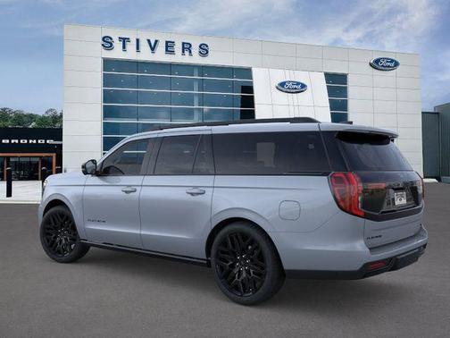 Glacier Gray Metallic Tri-Coat 2026 Ford Expedition Max Platinum
