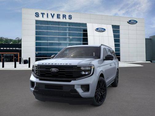 Glacier Gray Metallic Tri-Coat 2026 Ford Expedition Max Platinum