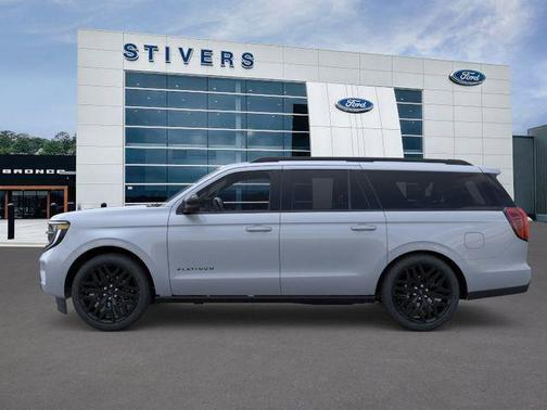 Glacier Gray Metallic Tri-Coat 2026 Ford Expedition Max Platinum