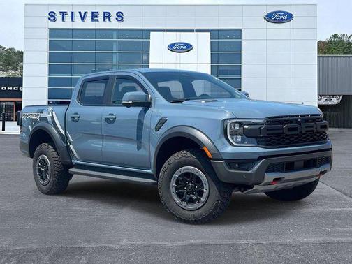 Azure Gray Metallic Tri-Coat 2025 Ford Ranger Raptor
