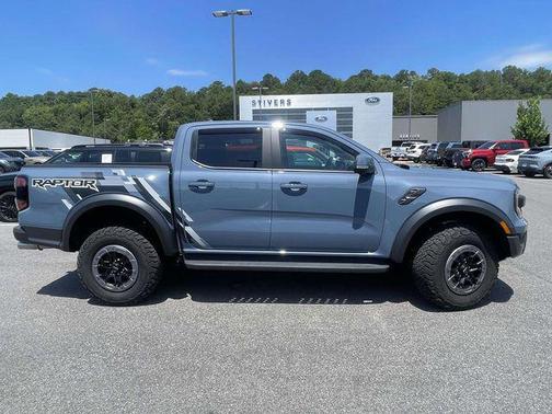 Azure Gray Metallic Tri-Coat 2025 Ford Ranger Raptor
