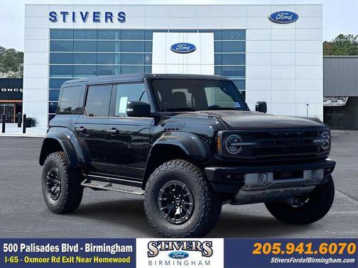 Shadow Black 2026 Ford Bronco Raptor