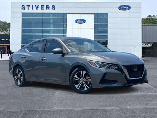 Gun Metallic 2021 Nissan Sentra SV