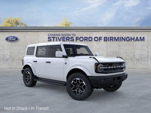 Oxford White 2026 Ford Bronco Outer Banks