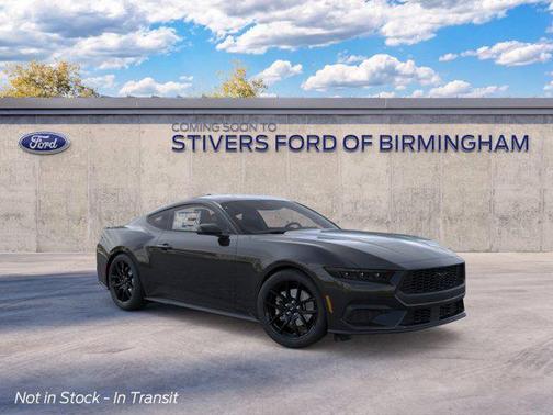 Shadow Black 2026 Ford Mustang EcoBoost