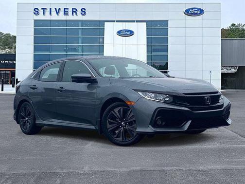 Modern Steel Metallic 2018 Honda Civic EX-L w/Navi