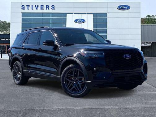 Agate Black Metallic 2026 Ford Explorer ST-Line
