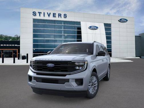 Glacier Gray Metallic Tri-Coat 2026 Ford Expedition Max Platinum