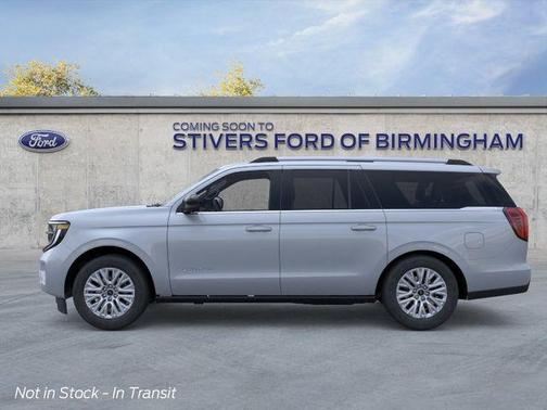 Glacier Gray Metallic Tri-Coat 2026 Ford Expedition Max Platinum